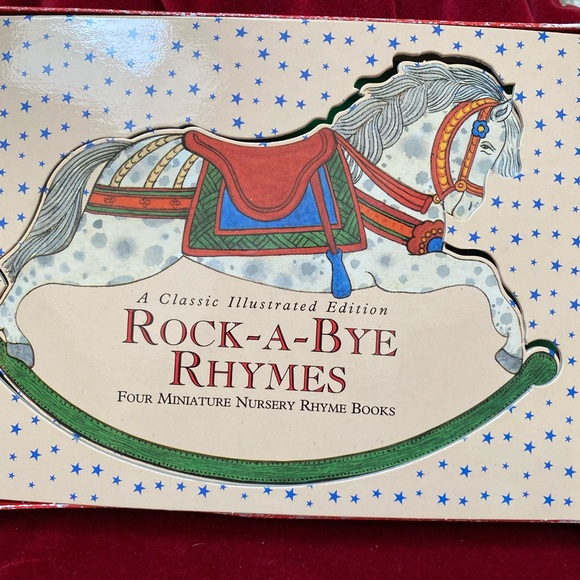 Rock-A-Bye Rhymes, 3 Miniature Darling Nursery Rhyme Books - Picture 3 of 10